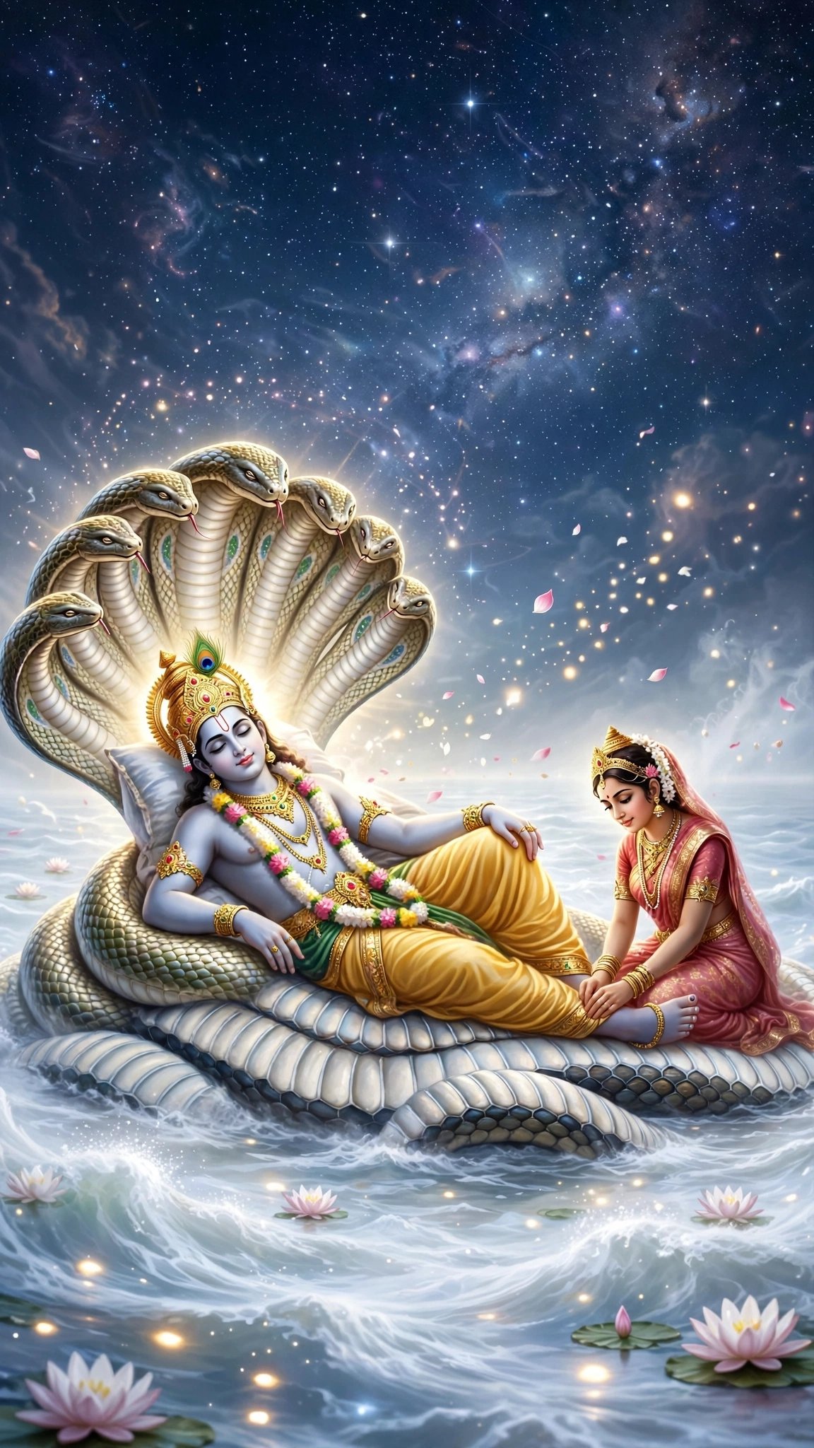 Vishnu ji HD Wallpaper