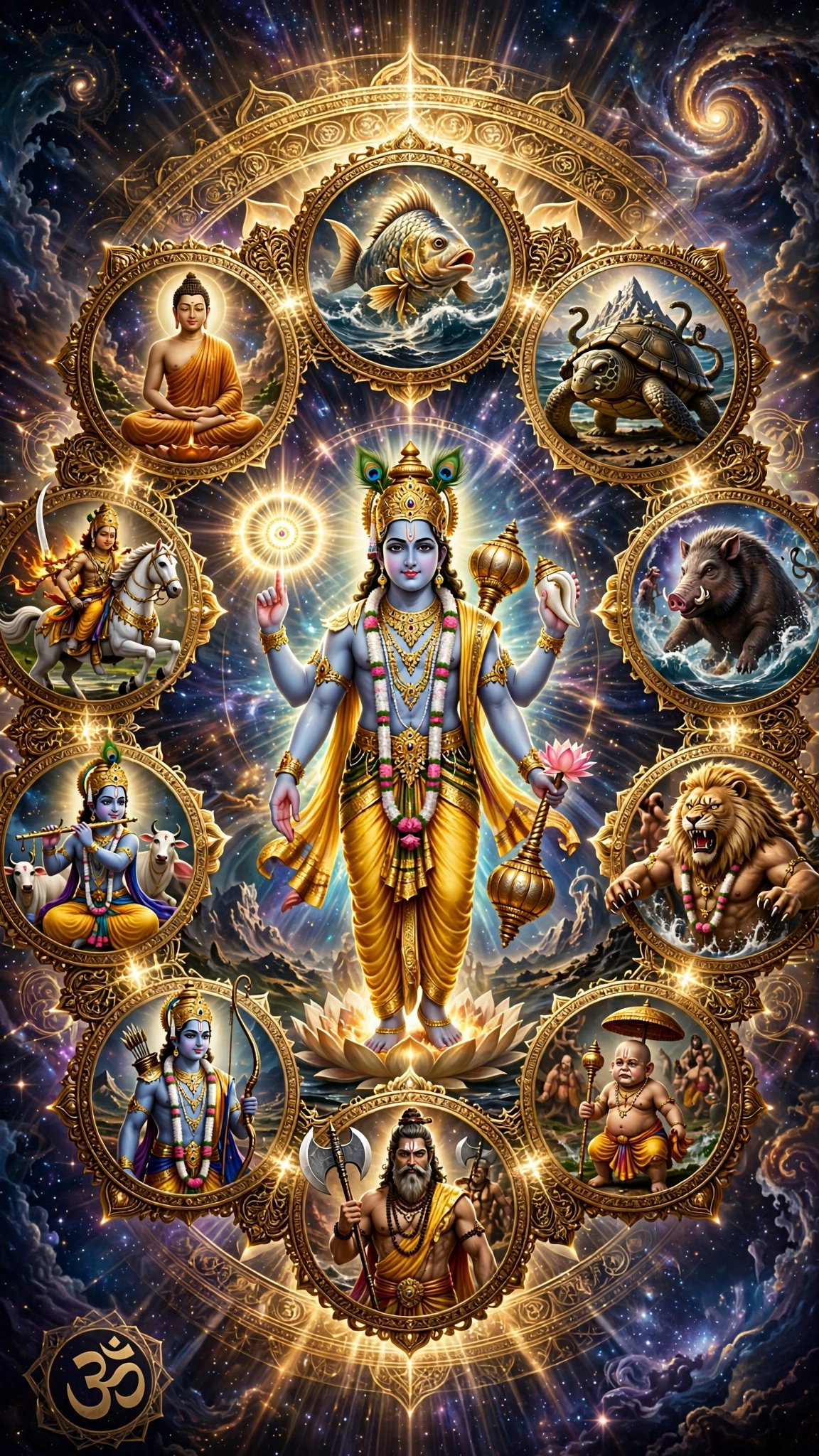 Vishnu ji HD Wallpaper